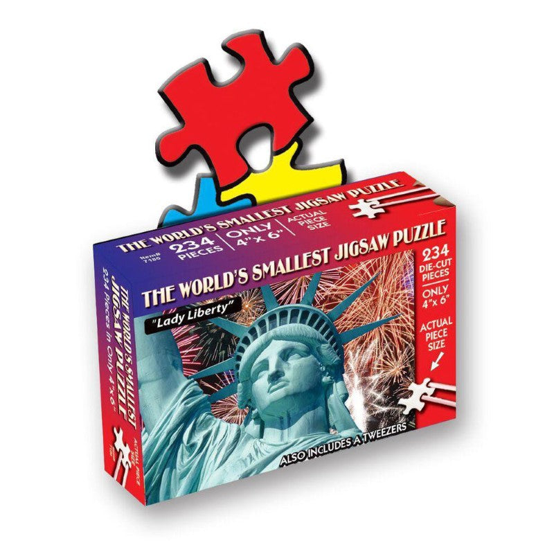 WORLD'S SMALLEST Jigsaw Puzzle - LADY LIBERTY (234pcs)