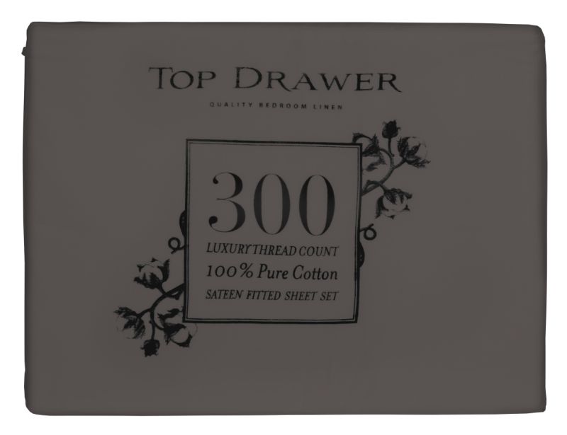 Californian King Sheet Set - TD 300TC (Graphite)