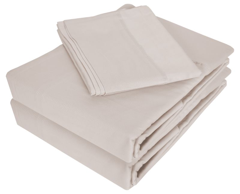 Californian King Sheet Set - TD 300TC (Natural)