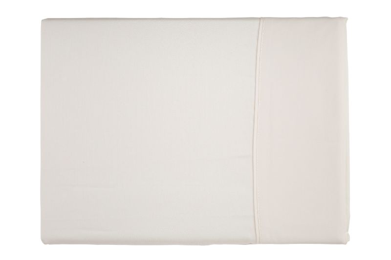 Californian King Sheet Set in Cream, 300TC, made from 100% cotton, includes flat and fitted sheets with pillowcases for luxury comfort.