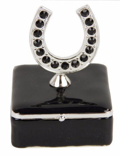 Square Trinket With Horseshoe