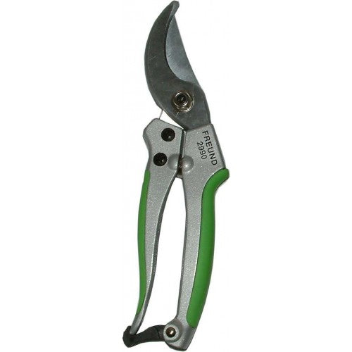 Pruning Shear Freund 2990 with ergonomic aluminum handles and durable carbon steel blade for effortless pruning up to 20mm.