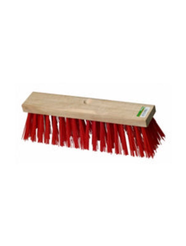 Yard Broom Nylon Fill With 1.2m Handle 400mm Freund