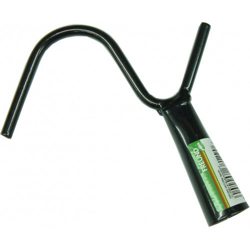 17cm socketed fruit picking hook for easy harvesting of apples, pears, and cherries without damaging trees.