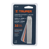 Feeler Gauge SAE & Metric 32 Blade - 14397 Truper