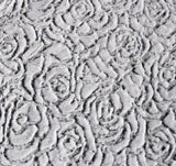 Rose Design Fur Throw
