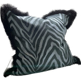 Cushion Cover - Oasis Hand Embroided (Black)