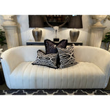 Cushion Cover - Oasis Hand Embroided (Black)