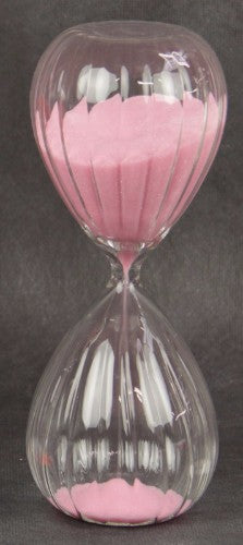 Hour Glass Sand Timer - Pink