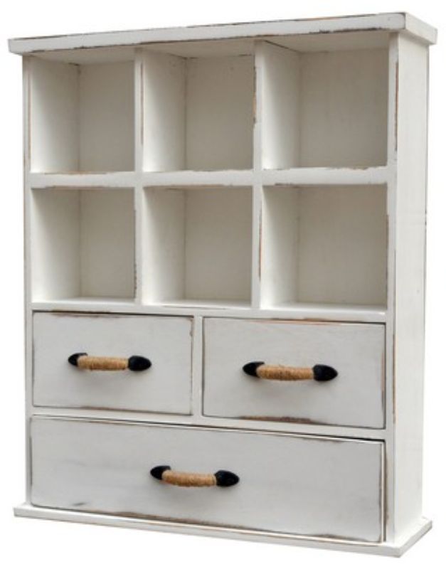 WALL ORGANISER - WHITE (54cm)