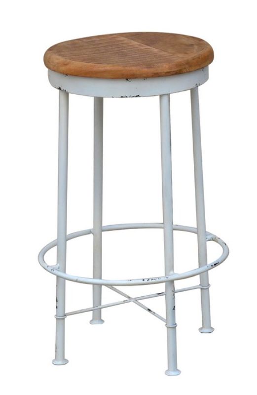 Bar Stool - White (66cm)