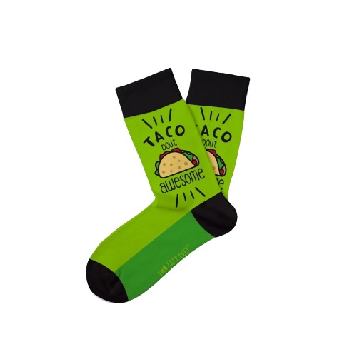 Kids Two Left Feet K/Sock T. Awesome M/L