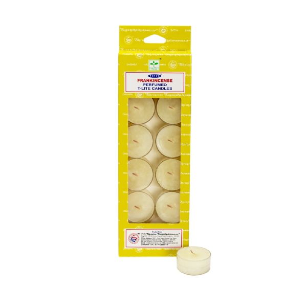 Satya Frankincense Tealight Candles