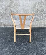 WISHBONE CHAIR - NATURAL/White (78cm)