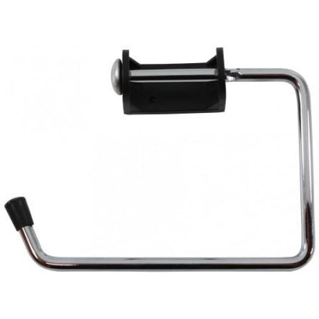 Elegant Jaeco 93 Toilet Roll Holder in premium steel, compact design perfect for any bathroom style.