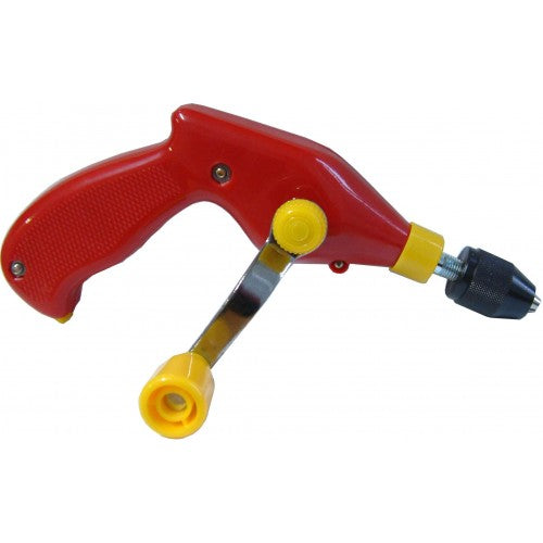 Hand Drills Plastic Pistol Grip  1/4" Cap.