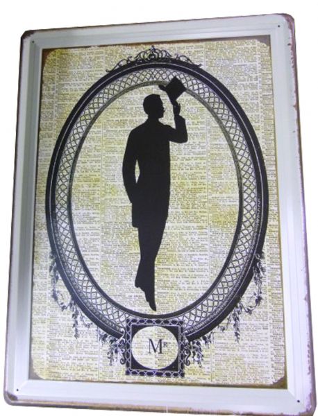 Metal Wall Art - Mr