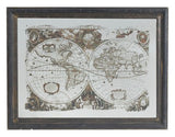 Wall Art - MIRRORED WORLD MAP (1m)