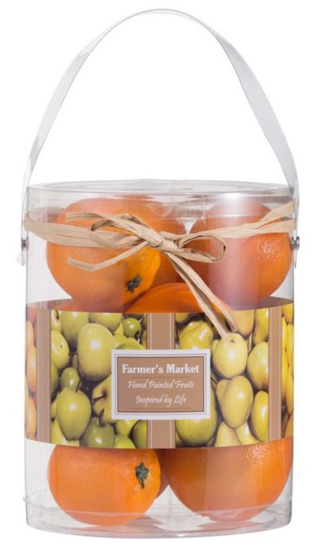 Artificial Oranges - Bowl Filler In PVC