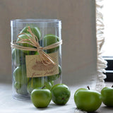 BOWL FILLER IN PVC - GREEN APPLES