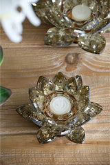 Candle Holder - Lotus (Set Of 2)