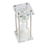 Hourglass - Siver/White (20.5cm)