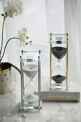 Hourglass - Siver/White (20.5cm)