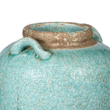 VASE - CANDIA CERAMIC TURQUOISE (35.5cm)