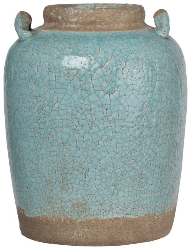 VASE - CANDIA CERAMIC TURQUOISE (35.5cm)