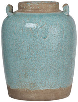 VASE - CANDIA CERAMIC TURQUOISE (35.5cm)