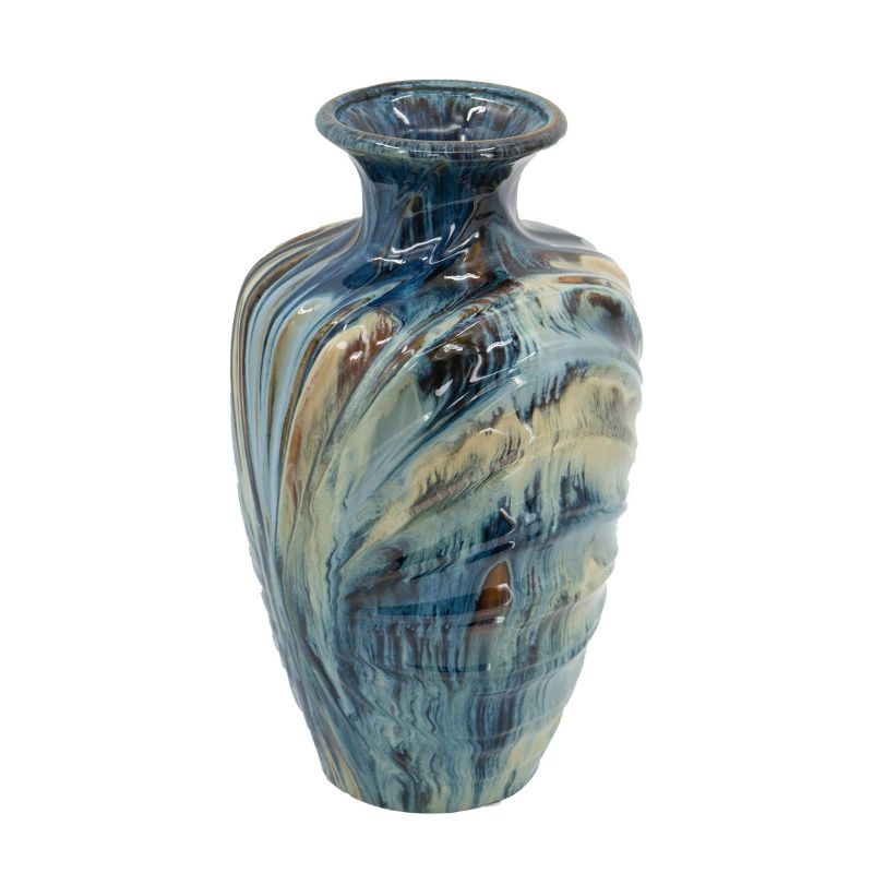 GLAZED VASE (39.5CM)