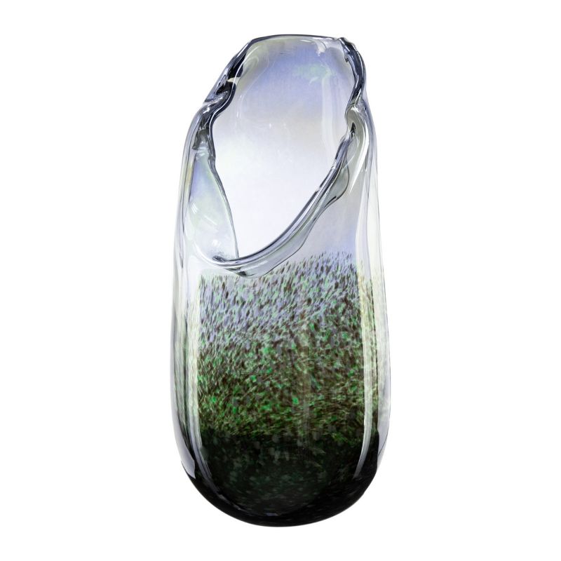 GLASS VASE - HANDMADE (34CM)