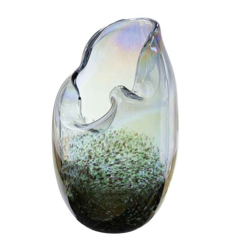 GLASS VASE - HANDMADE (26CM)