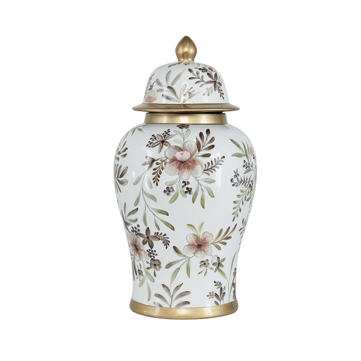 GINGER JAR - Floral (45cm)