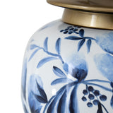 GINGER JAR - Floral Blue (45cm)