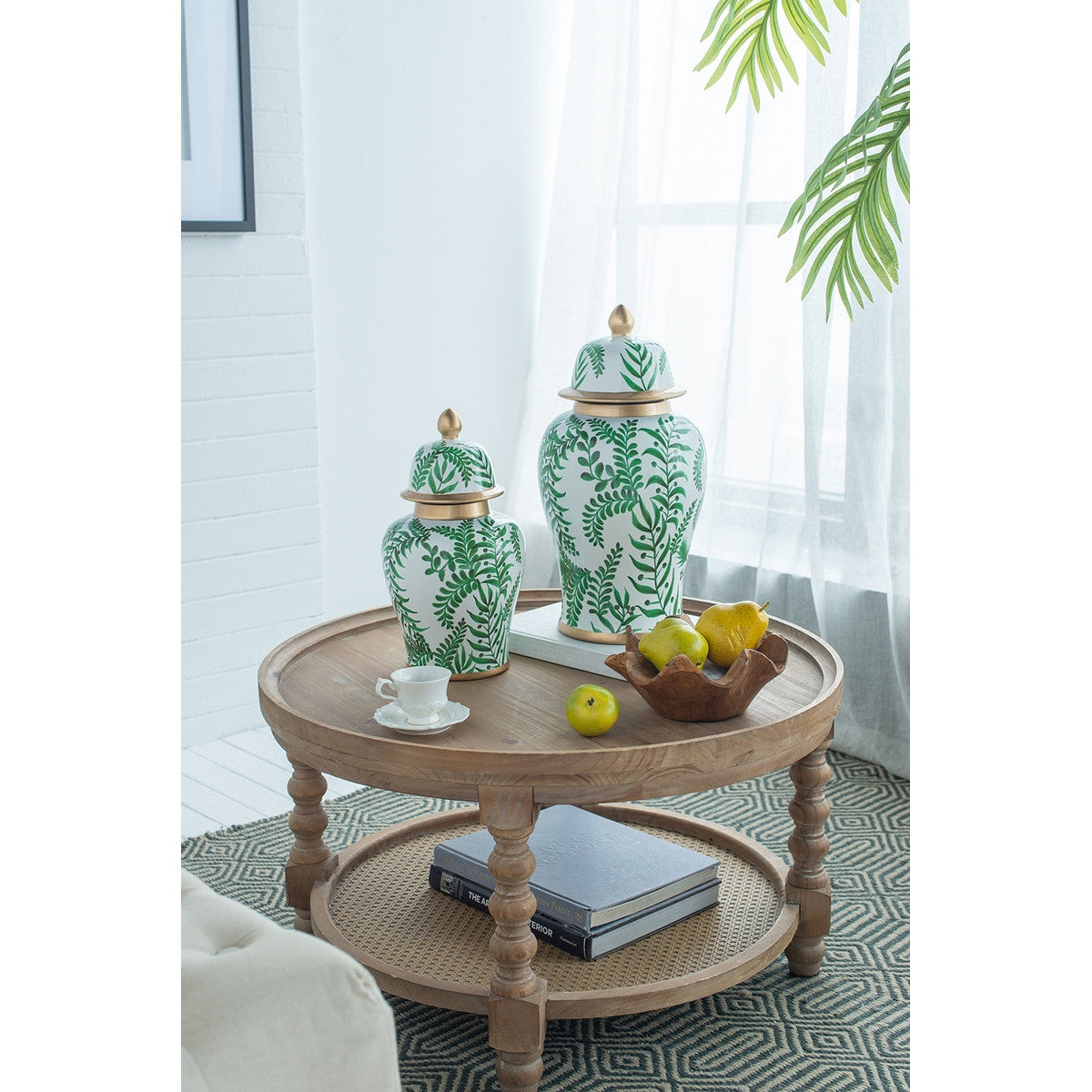 GINGER JAR - Green (35.5cm)
