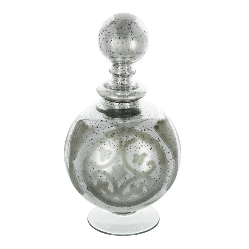 VASE - ANTIQUE MIRRORED (15 x 28cm)