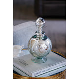 VASE - ANTIQUE MIRRORED (15 x 28cm)