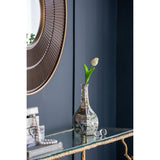VASE - ANTIQUE MIRRORED (12.5 x 30.5cm)