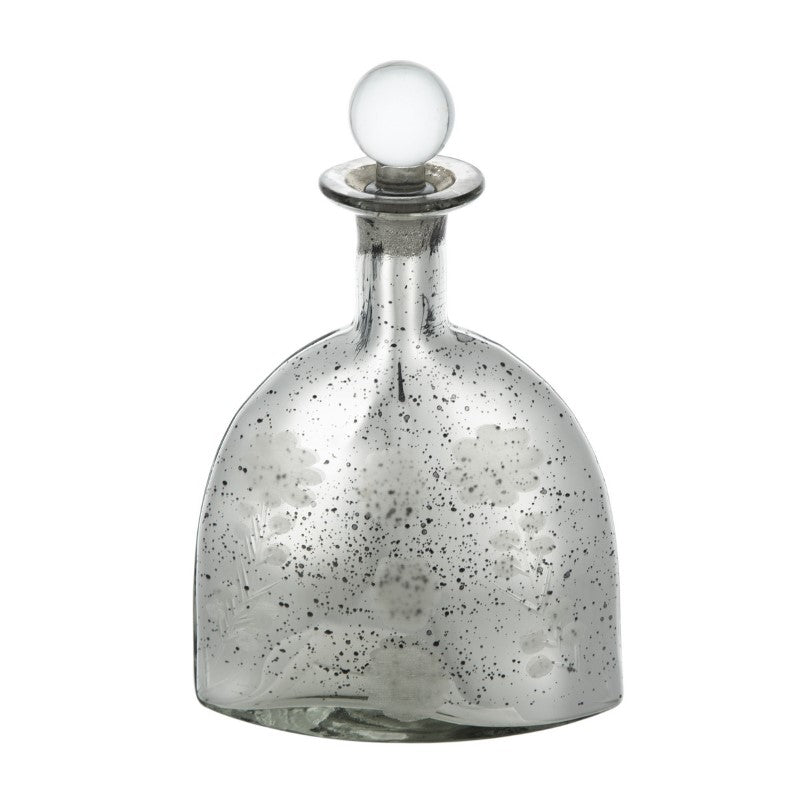 VASE - ANTIQUE MIRRORED (11.5 x 25.5cm)