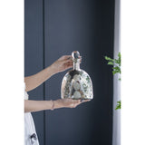 VASE - ANTIQUE MIRRORED (11.5 x 25.5cm)