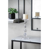 CANDLE STICK - GLASS (12 x 30cm)