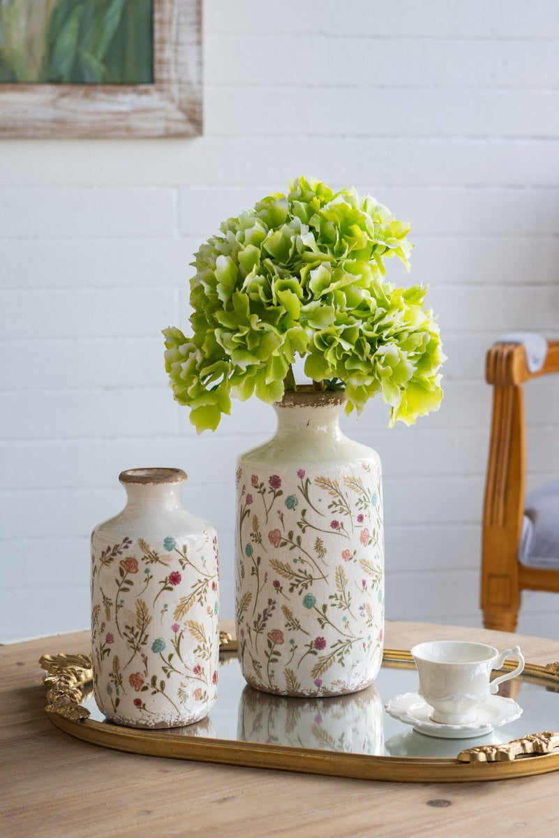 FLOWER VASE (13.5 x 13.5 x 27cm)