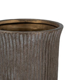 VASE - TERRACOTTA (15.5 x 15.5 x 41.5cm)