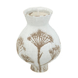 Ceramic VASE - Cream/Natural (20 x 20 x 28.5cm)