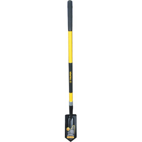 Trenching Shovel"Truper Pro" 5"Widefiberglass Handle