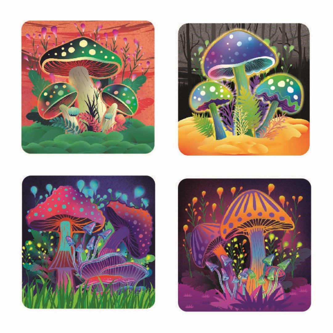 Coasters Set - Mushroom (3 Sets)