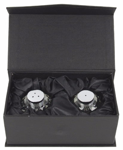 Crystal Salt & Pepper Shakers