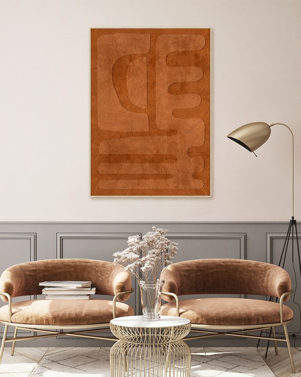 FRAMED CANVAS 5 (1m x 1.4m)