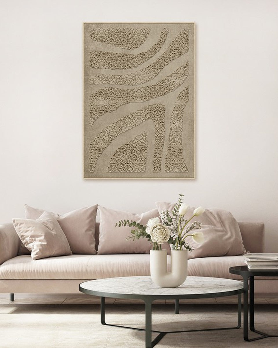 FRAMED CANVAS 8 (1m x 1.4m)